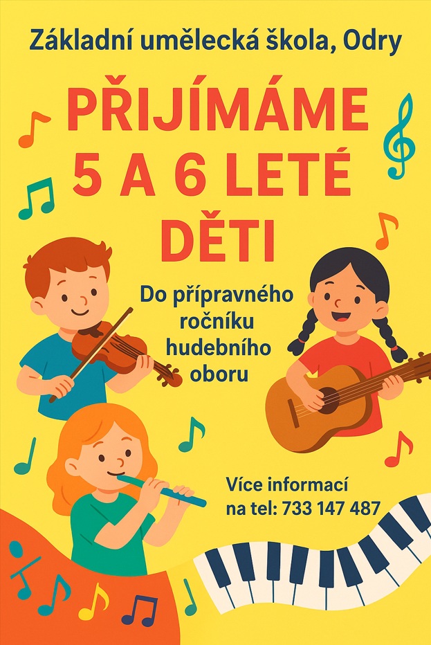Přijímáme 5 a 6 leté děti