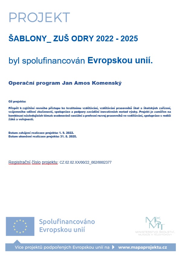 Sablony JAK